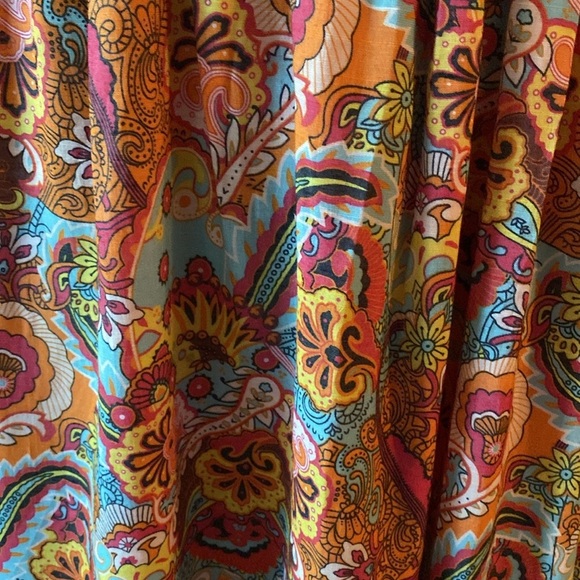 NY Collection Paisley Print Maxi Dress - Picture 10 of 14